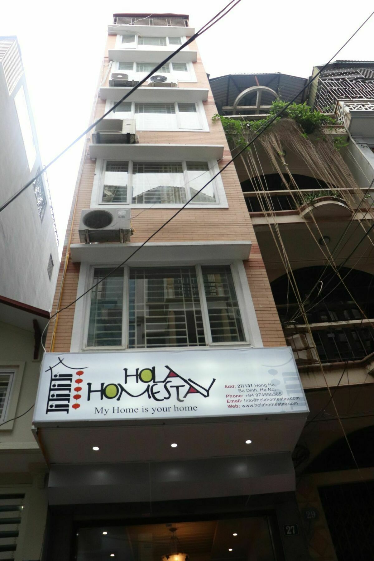 Hola Homestay Hanoi Exterior foto